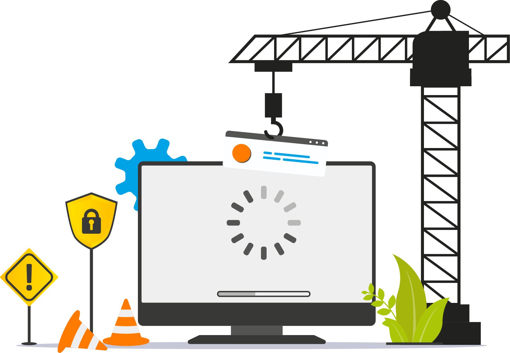 illustration construction